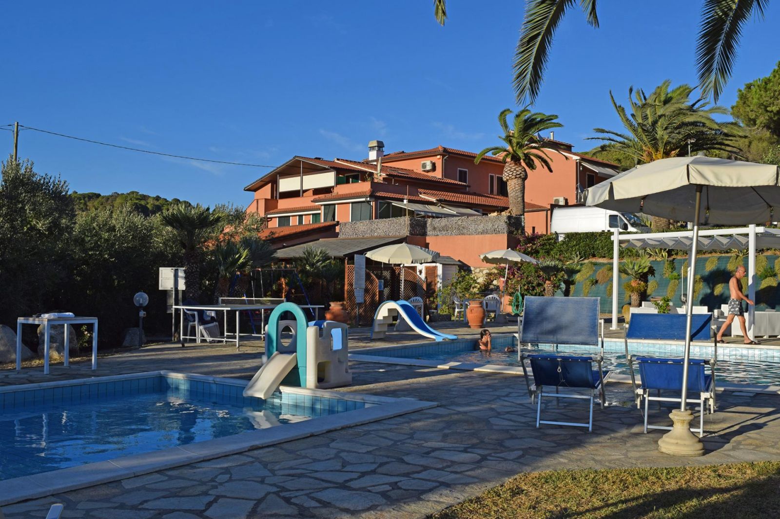 Kinderpool auf Elba - Porto Azzurro - Toskana