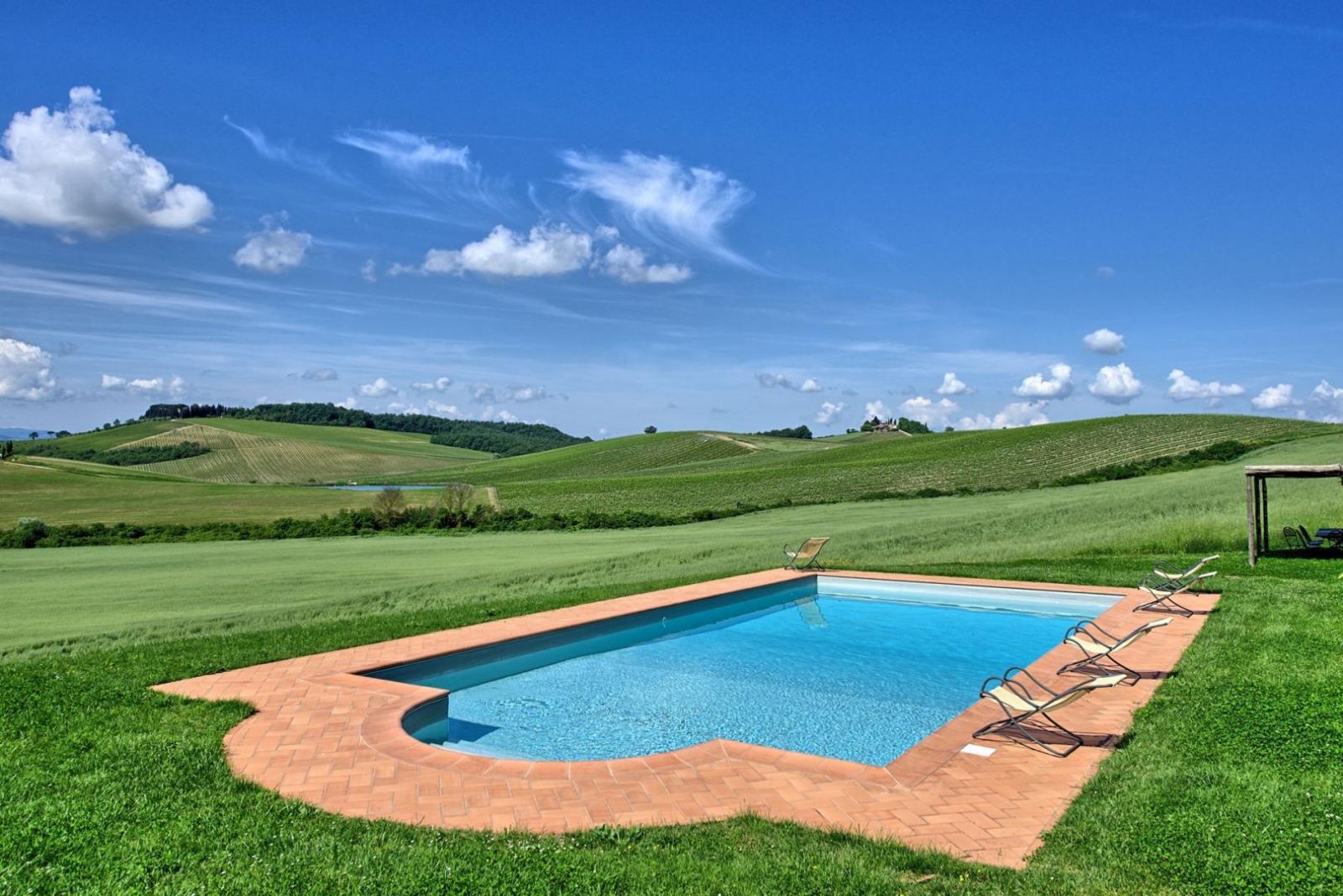 Villa Chianti südlich von Siena in der Toskana 