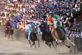 Palio di Siena, Pferdewettrennen, Toskana